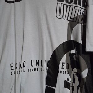 Ecko Unlimited Men's White Graphic T-Shirt